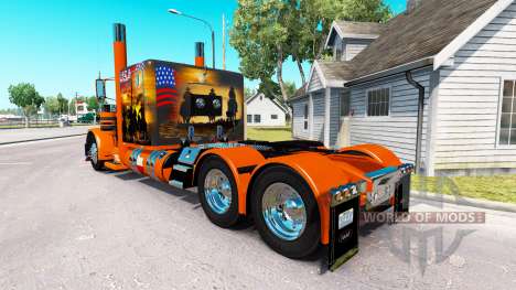La piel Texas, estados UNIDOS para el camión Pet para American Truck Simulator