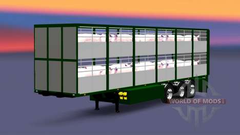 Semirremolque-ganado portador Ferkel Trans v2.0 para Euro Truck Simulator 2