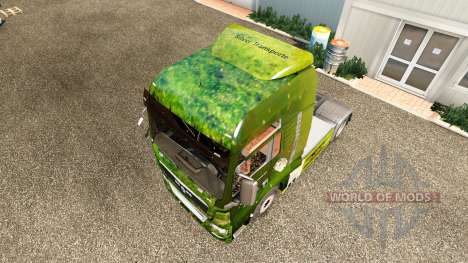 El Skin de La Leche y efectiva for the tractor S para Euro Truck Simulator 2