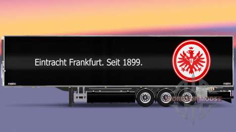 Semi-Remolque Chereau, El Eintracht De Frankfurt para Euro Truck Simulator 2