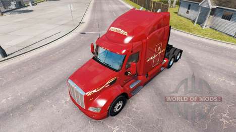 La piel Prime inc. el tractor Peterbilt para American Truck Simulator