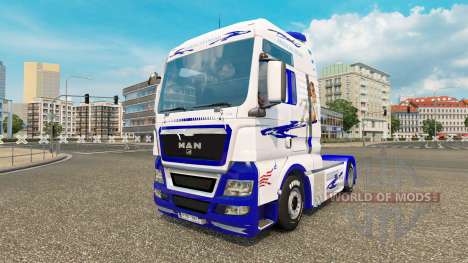 El Sueño americano de piel para HOMBRE camión para Euro Truck Simulator 2