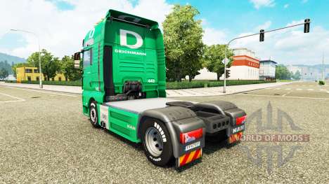 Skin Deichmann for tractor SE para Euro Truck Simulator 2