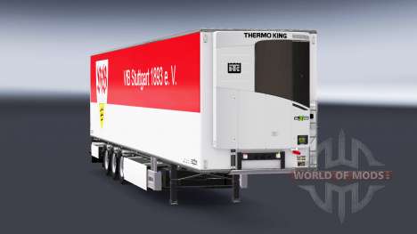 Semi-Remolque Chereau, VfB Stuttgart para Euro Truck Simulator 2