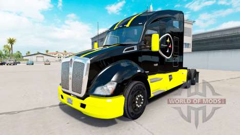 Pittsburgh Steelers de la piel para el Kenworth  para American Truck Simulator