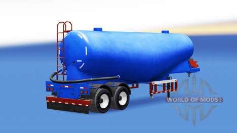 Color azul para el cemento semi-remolque para American Truck Simulator