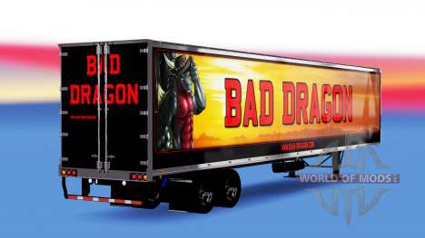 De metal semi-Bad Dragon para American Truck Simulator