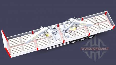 Plataforma semi-remolque Kogel para Euro Truck Simulator 2