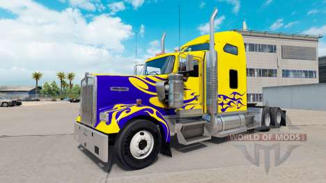 La piel en Nevada Personalizado camión Kenworth  para American Truck Simulator