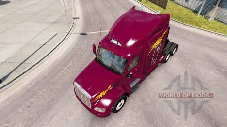 La Piel Prime Inc. el tractor Peterbilt para American Truck Simulator