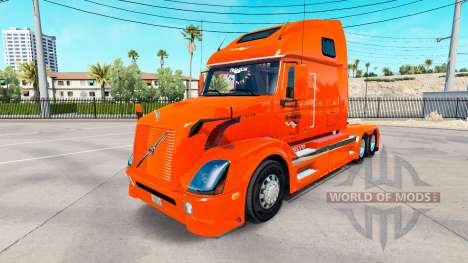 La piel Holland tractor Volvo VNL 670 para American Truck Simulator