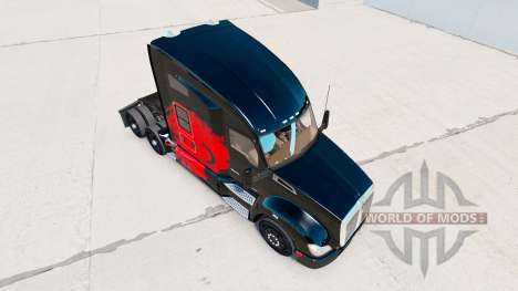 La piel turco de Energía tractor Kenworth para American Truck Simulator