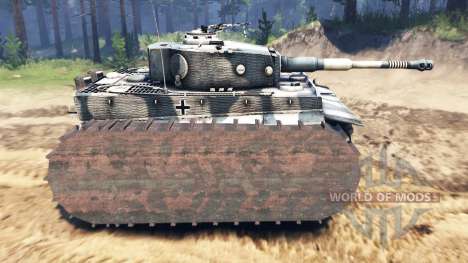 Panzerkampfwagen VI Tiger para Spin Tires