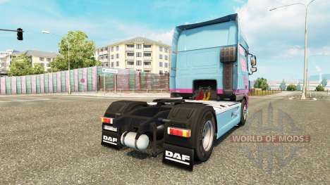 Jan Tromp piel para tractora DAF XF 105.510 para Euro Truck Simulator 2