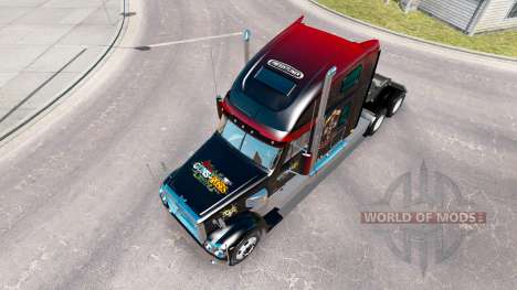 La piel de Guns N Roses en el camión Freightline para American Truck Simulator