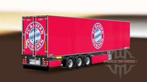 Semirremolque Chereau FC Bayern Munchen para Euro Truck Simulator 2