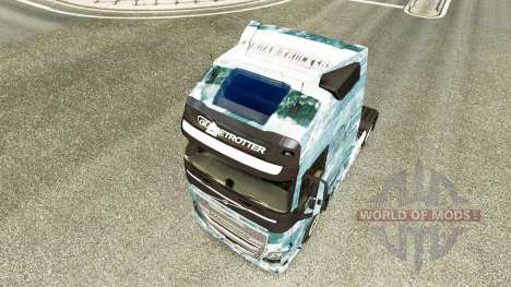 El hielo de la Carretera de la piel para camione para Euro Truck Simulator 2