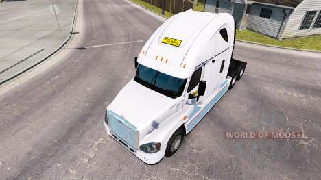 La piel en el J. B. Hunt tractor Freightliner Ca para American Truck Simulator