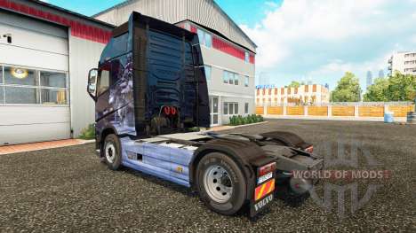 En invierno los Lobos de la piel para camiones V para Euro Truck Simulator 2