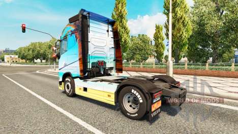 La naturaleza de la piel para camiones Volvo para Euro Truck Simulator 2