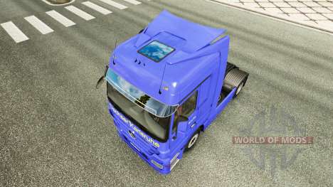 Skin Dachser Karlsruhe for tractor Mercedes-Benz para Euro Truck Simulator 2