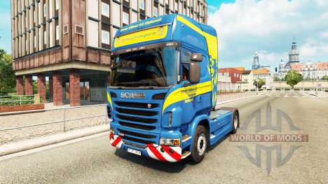 Wittwer de la piel para Scania camión para Euro Truck Simulator 2