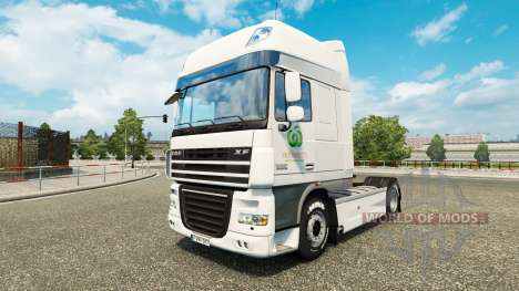 La piel Woolworths para camiones DAF, Scania y V para Euro Truck Simulator 2
