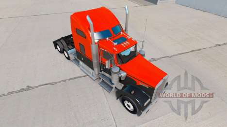 Flash de la piel Personalizado camión Kenworth W para American Truck Simulator