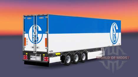 Semirremolque Chereau FC Schalke 04 para Euro Truck Simulator 2