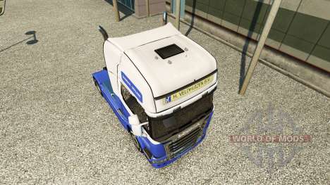 El H. Veldhuizen BV de la piel para Scania camió para Euro Truck Simulator 2