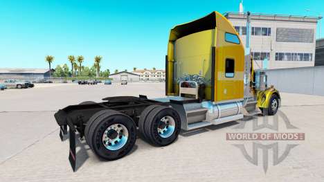 La piel de Carbono Personalizado en el camión Ke para American Truck Simulator