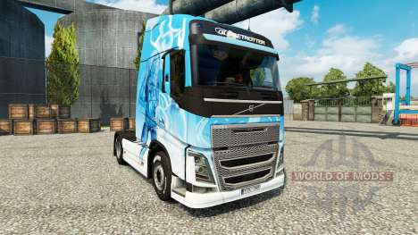Klanatrans de la piel para camiones Volvo para Euro Truck Simulator 2