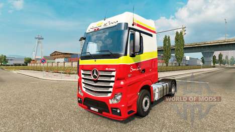 Simon Loos de la piel para el camión Mercedes-Be para Euro Truck Simulator 2