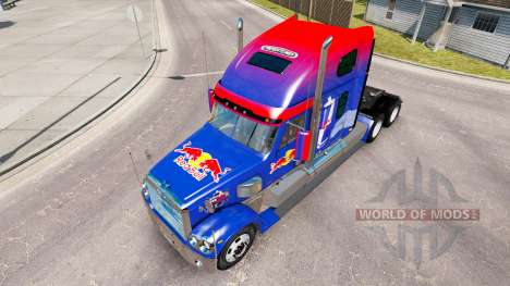 Rojo de la piel de Toro para la Freightliner Cor para American Truck Simulator