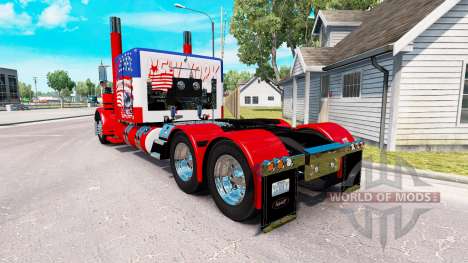USA la piel para el camión Peterbilt 389 para American Truck Simulator