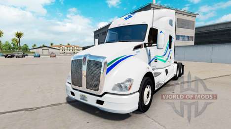 La piel de John Christner de Camiones en Kenwort para American Truck Simulator