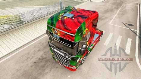 Скин Copa de Portugal 2014 на Scania Streamline para Euro Truck Simulator 2