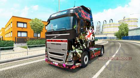 Inglaterra piel para camiones Volvo para Euro Truck Simulator 2