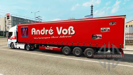Andre Voss de la piel para el remolque para Euro Truck Simulator 2