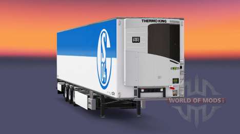 Semirremolque Chereau FC Schalke 04 para Euro Truck Simulator 2