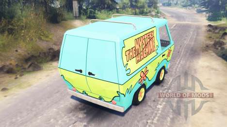 The Mystery Machine [Scooby-Doo] para Spin Tires
