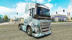 El hielo de la Carretera de la piel para camiones Volvo para Euro Truck Simulator 2