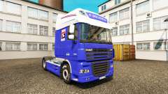 El P. Solleveld de Transporte de la piel para DAF camión para Euro Truck Simulator 2
