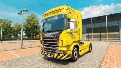 Schwertransport Hanys de la piel para Scania camión para Euro Truck Simulator 2