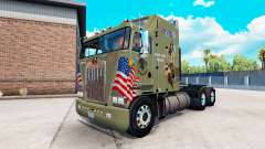 La piel Militares de las Niñas en el tractor Kenworth K100 para American Truck Simulator