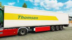 Thomsen la piel para el remolque para Euro Truck Simulator 2