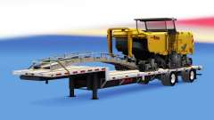 Una colección de los remolques de carga v1.1 para American Truck Simulator