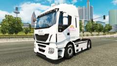 La Rosa de la Felpa de la AG de la piel para Iveco tractora para Euro Truck Simulator 2