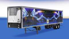La piel CS Logística 02 en el semirremolque-el refrigerador para American Truck Simulator