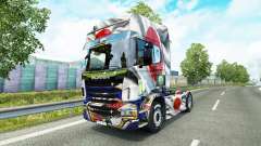 La piel Japao Copa 2014 para Scania camión para Euro Truck Simulator 2